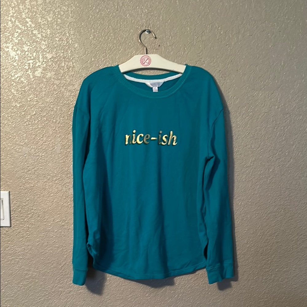 Secret Treasures Teal Top